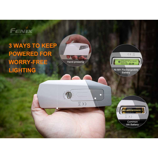 Ліхтар ручний з автономним живленням Fenix E-STAR