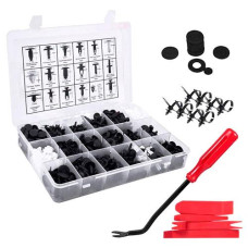 Набір кріплень для авто 435 шт, пітони, кліпси, знімачі, універсальний комплект