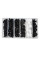 Набір автомобільних кріплень 100 шт, універсальні пістони та кліпси для обшивки й бампера
