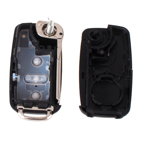 Викидний ключ корпус Volkswagen T5 Polo HU66 2 кнопки без чіпа та плати