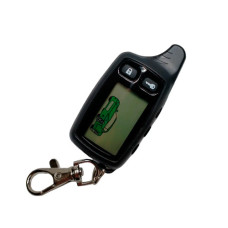 Брелок Tomahawk TW-9010 з РК-дисплеєм та двостороннім зв’язком для автомобільної сигналізації, 5 кнопок