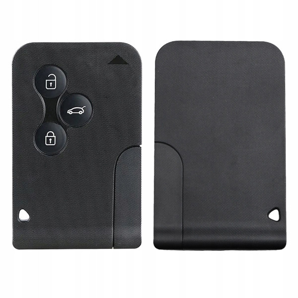 Заготовка чіп-ключа Renault Megane Scenic 2003-2008 з транспондером ID46 PCF7947 і платою сигналізації 433МГц