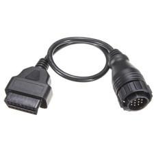 Перехідник OBD2 16pin мама для Mercedes Sprinter та Volkswagen LT, адаптер авто діагностики 14pin 26см