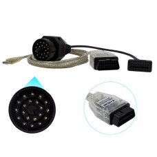 Сканер діагностики BMW K+DCAN INPA USB з 20 pin перехідником для адаптації, кодування та видалення помилок