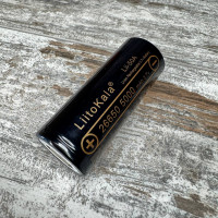 Акумулятор LiitoKala 26650 Lii-50A Li-ion 3.7В 5000мАг 20А для вейпів, електроінструментів, ліхтарів та транспорту