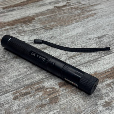 Зелений лазер Laser 303 100мВт 532нм БЕЗ АКУМУЛЯТОР з блокуванням і насадкою, лазерна указка для презентацій і шоу