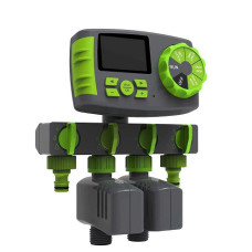 Таймер поливу Y10204 цифровий на 4 лінії, автоматичний регулятор подачі води з дисплеєм