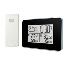 Бездротова метеостанція FJ3364 з виносним датчиком та ЖК-екраном 3.7" для дому та квартири