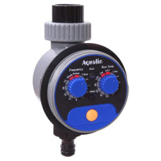 Aqualin YL21525 — механічний таймер поливу з кульовим клапаном для саду та городу