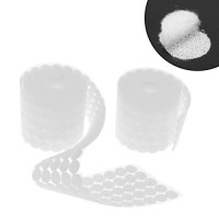 Липучки кружки 1000 пар 20 мм самоклеючі для рукоділля та організації предметів