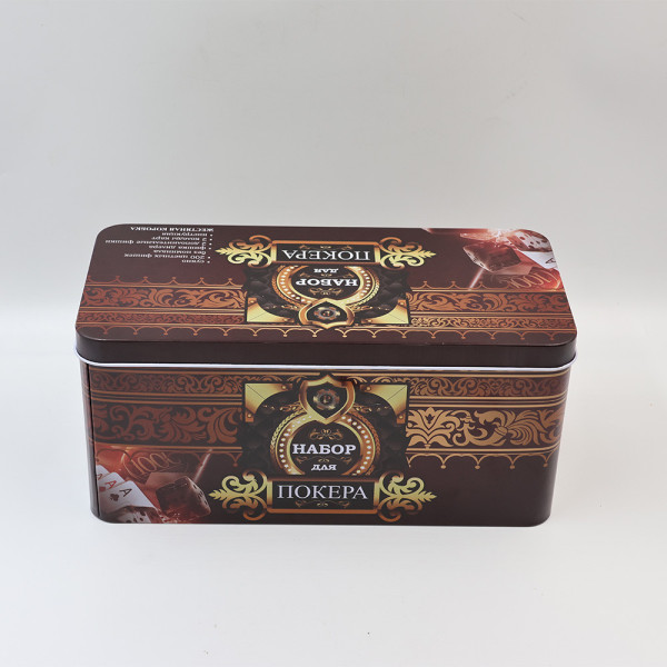 Покерний комплект “Full House” — 200 фішок, 2 колоди, сукно, металева коробка