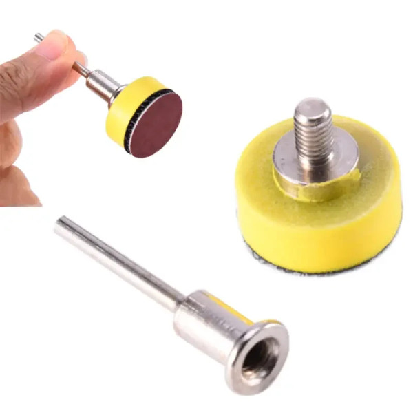 Набір шліфувальних кругів 100 шт + диск 25 мм, абразивність 100–3000 грит, для дерева, металу та пластику