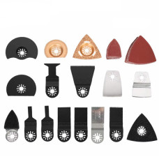 Набір насадок для реноватора 66 шт, пилки, шліфування, скребки, диски, універсальний комплект