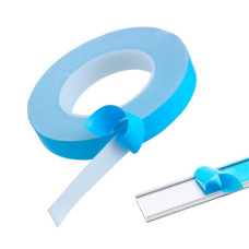 Теплопровідна двостороння стрічка 25 м × 15 мм для електроніки, радіаторів та мікросхем