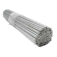 Припій з флюсом для паяння та зварювання алюмінію, 50 шт стержнів 50 см, діаметр 2.4 мм