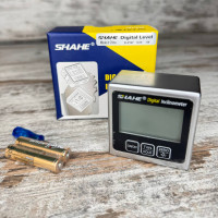 Електронний кутомір магнітний SHAHE, рівень, транспортир-інклінометр з цифровою індикацією
