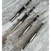 Набір самоцентруючих свердел 4 шт для меблів, дверних петель і замків, хвостовик hex 6.35 мм