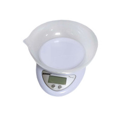 Кухонні електронні ваги Matarix MX-407 з чашею 600 мл, точність 1 г, ЖК-дисплей, навантаження до 5 кг