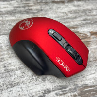 Бездротова ігрова миша iMice G-1800 Silent 2000DPI, тиха ергономічна комп’ютерна мишка з USB адаптером