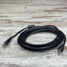 Кабель USB 2.0 AM - BM довжиною 5 метрів призначений для підключення принтерів, сканерів, багатофункціональних пристроїв та іншої