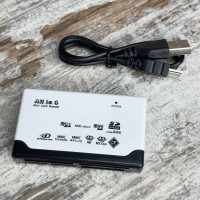 USB кардрідер для Mini/MicroSD, SD, MMC, xD, M2, MS Duo, CF карт пам’яті, універсальний