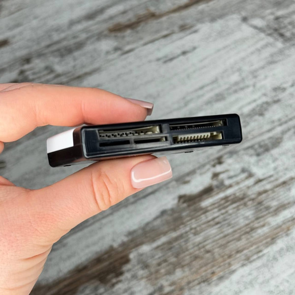 USB кардрідер для Mini/MicroSD, SD, MMC, xD, M2, MS Duo, CF карт пам’яті, універсальний