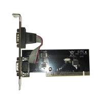 Контролер PCI перехідник на 2 RS232 DB9 СОМ-порта для підключення до ПК пристроїв