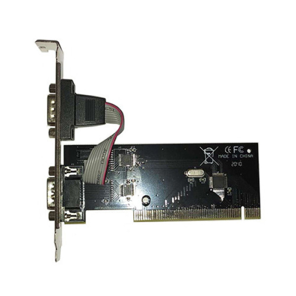 Контролер PCI перехідник на 2 RS232 DB9 СОМ-порта для підключення до ПК пристроїв