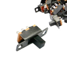 Перемикач повзунковий SS12F15VG6 2-полюсний 3-pin, 100 шт, міні-тумблер для електроніки