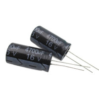 Набір електролітичних алюмінієвих конденсаторів 4700мкФ 16В 105°C, 10 шт