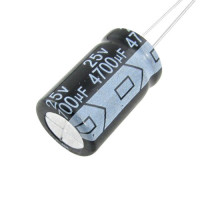 Набор алюминиевых электролитических конденсаторов 4700 мкФ 25 В 105 °C, 10 шт
