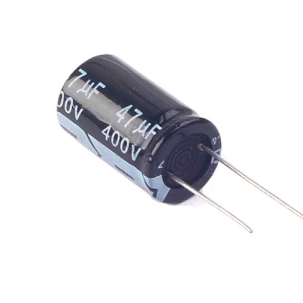 Набір електролітичних алюмінієвих конденсаторів 47мкФ 400В 105°C, 10 шт