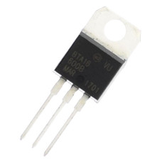 Чип BTA16-600B 10 шт TO-220 симістор триак 600В 16А 50мА надійний потужний компонент для електроніки