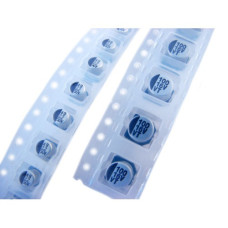 Конденсатори SMD алюмінієві, 130 шт, набір 1–220 мкФ 10–50В для електроніки