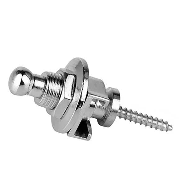 Кріпильні замки-стреплоки для гітарного ременя, комплект 2 шт для надійної фіксації