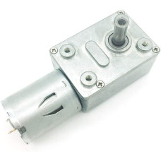 Мотор-редуктор черв’ячний JGY-370 12 В 10 об/хв, двигун постійного струму з редуктором