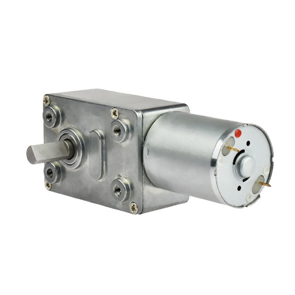 Мотор-редуктор черв’ячний JGY-370 12 В 200 об/хв, двигун постійного струму з редуктором