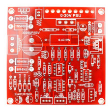 Набір регульованого блока живлення 0–30В 2–3А DIY плата 84×84 мм для лабораторного джерела та електроніки