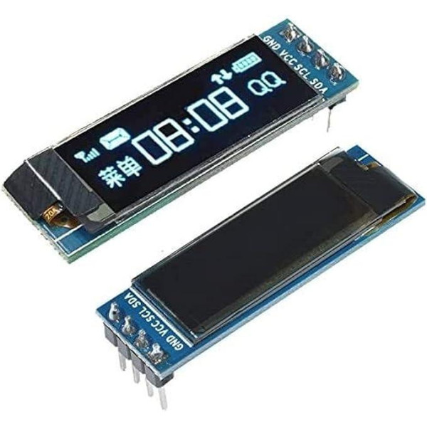 Дисплей OLED SSD1306 I2C 0.91" 128x32 графічний модуль для Arduino STM32 AVR
