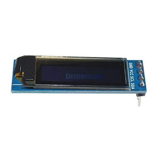 Дисплей OLED SSD1306 I2C 0.91" 128x32 графічний модуль для Arduino STM32 AVR