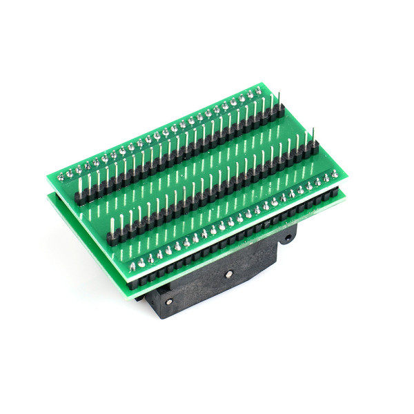 Перехідник панелька TQFP48 QFP48 PQFP48 – DIP48, адаптер для мікросхем і програматорів
