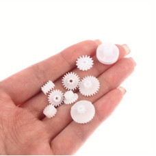 Набір 75в1 для Arduino і DIY: шестерні, шківи, паси, комплект деталей для робототехніки та проєктів