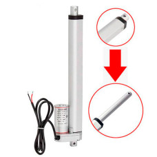 Актуатор лінійний штоковий HY01-12-A1-655-500 500мм 1500Н 4мм/с електропривід