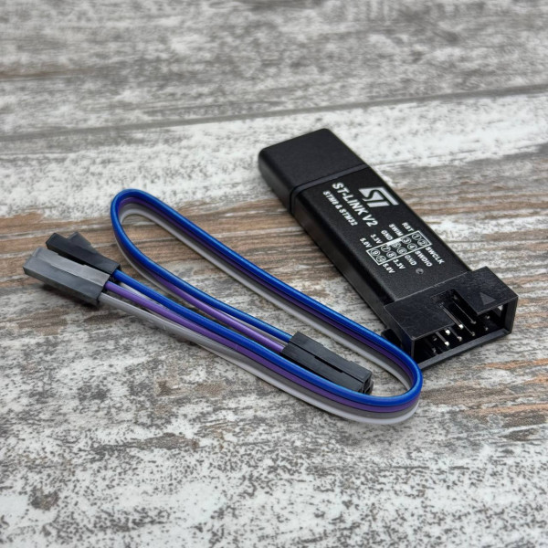 USB програматор ST-LINK V2 для STM8, STM32 Cortex-M, налагоджувач мікроконтролерів