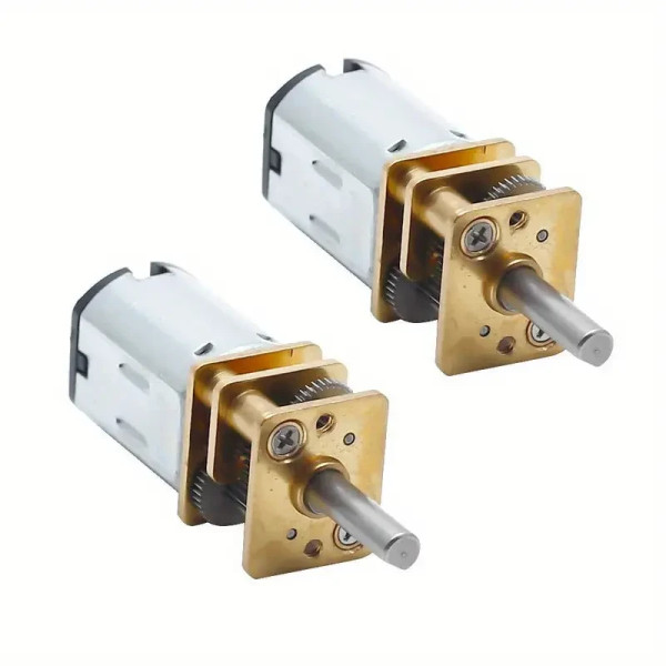 Мотор-редуктор 12GAN20 6В з планетарним редуктором, мікродвигун 30 об/хв для DIY, автоматики та робототехніки
