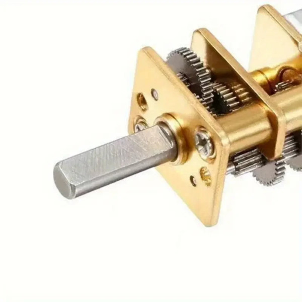 Мотор-редуктор 12GAN20 6В з планетарним редуктором, мікродвигун 30 об/хв для DIY, автоматики та робототехніки