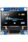 Дисплей OLED SSD1306 I2C 4pin 0.96" 128x64 графічний для Arduino синьо-жовтий