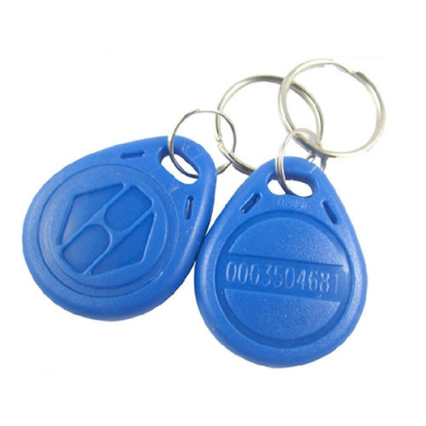 Набір з 10 RFID брелоків EM4100 призначений для роботи з будь-якими сумісними контролерами доступу та системами зчитування.