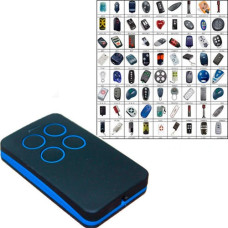 Універсальний мультичастотний пульт-брелок 4 кнопки 4 канали 280-870 МГц для воріт, шлагбаумів та сигналізацій