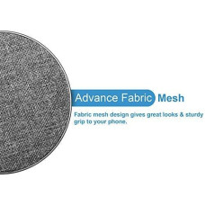 Зарядний пристрій бездротовий Qi 10Вт QC3.0 5-9В 1.2А W02 тканинний з LED-індикатором